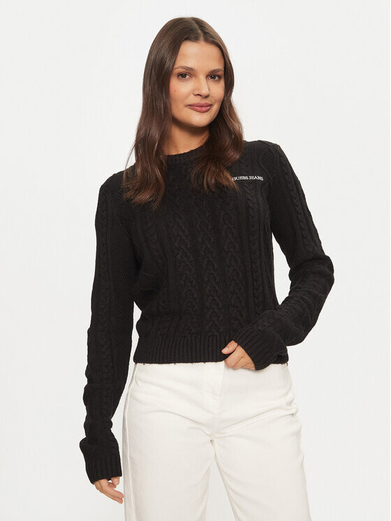 Свитер обычного кроя Guess Jeans, черный
Свитер обычного кроя Guess Jeans, черный