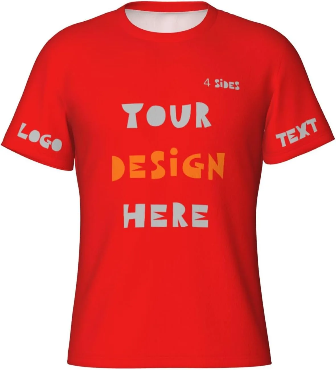 Футболка с принтом на 4 сторонах
Футболка с принтом на 4 сторонах