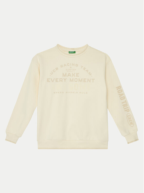 Толстовка обычного кроя United Colors Of Benetton, бежевый
Толстовка обычного кроя United Colors Of Benetton, бежевый