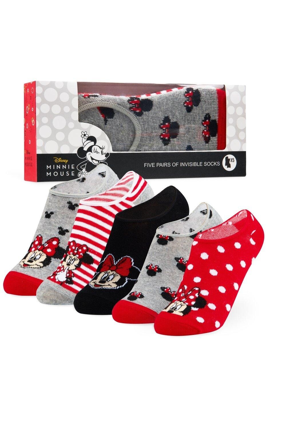 Носки с Минни Маус, 5 шт. Disney, мультиколор
Носки с Минни Маус, 5 шт. Disney, мультиколор