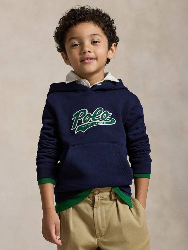 Детская толстовка Polo Kids с логотипом из хлопковой смеси Ralph Lauren, Refined Navy
Детская толстовка Polo Kids с логотипом из хлопковой смеси Ralph Lauren, Refined Navy