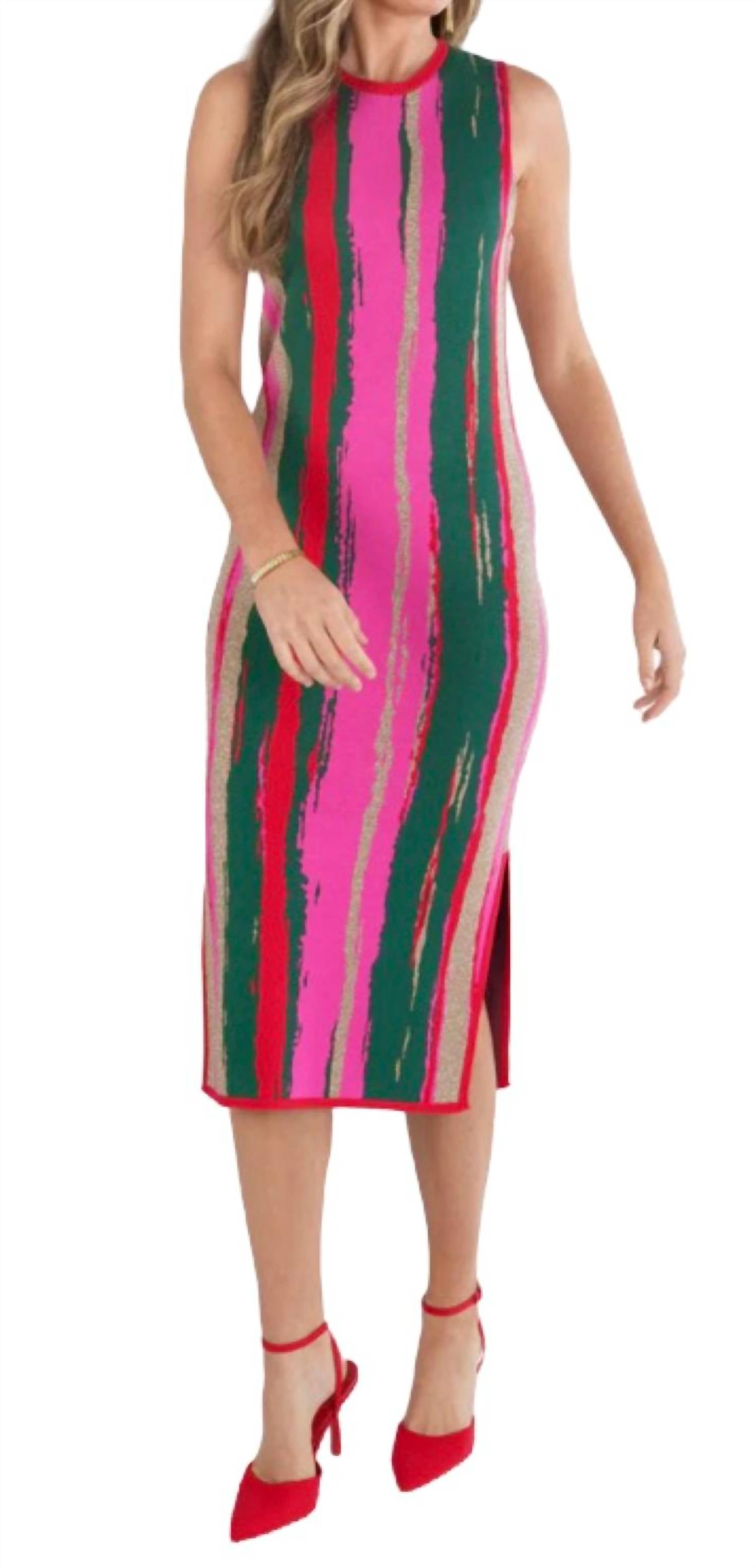 Платье-свитер Simone в мишуре Emily McCarthy, цвет tinsel
Платье-свитер Simone в мишуре Emily McCarthy, цвет tinsel