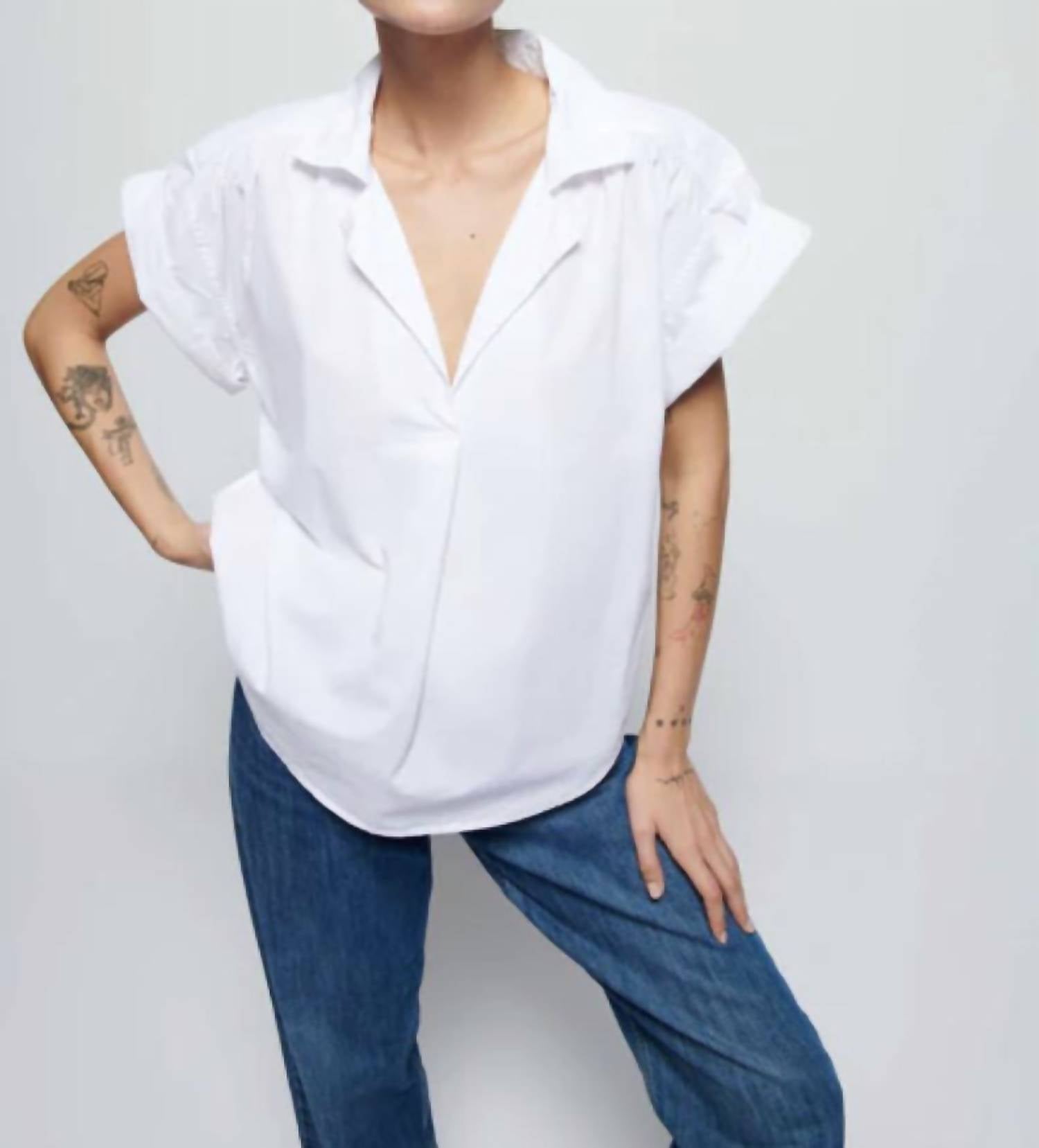 Рубашка Elliott в белую полоску Nation LTD
Рубашка Elliott в белую полоску Nation LTD