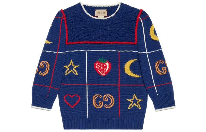 Детский свитер Gucci, синий
Детский свитер Gucci, синий