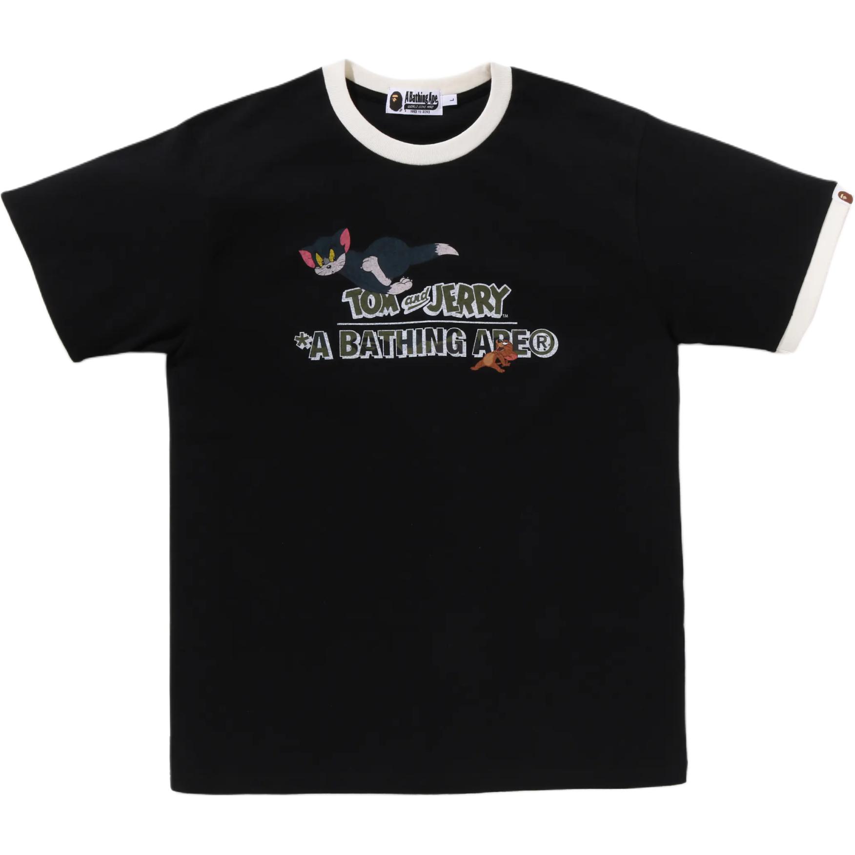 Футболка Bape X Tom And Jerry 85th Ringer A BATHING APE, черный
Футболка Bape X Tom And Jerry 85th Ringer A BATHING APE, черный