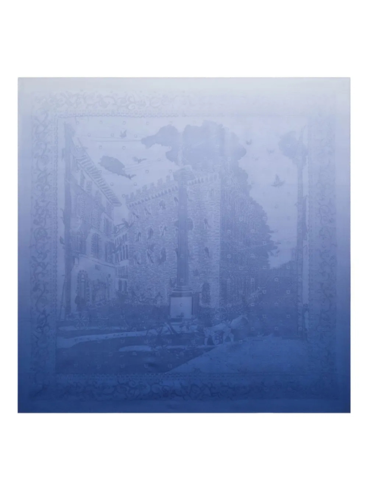 Ferragamo шелковый платок с жаккардовым узором Palazzo, синий
Ferragamo шелковый платок с жаккардовым узором Palazzo, синий