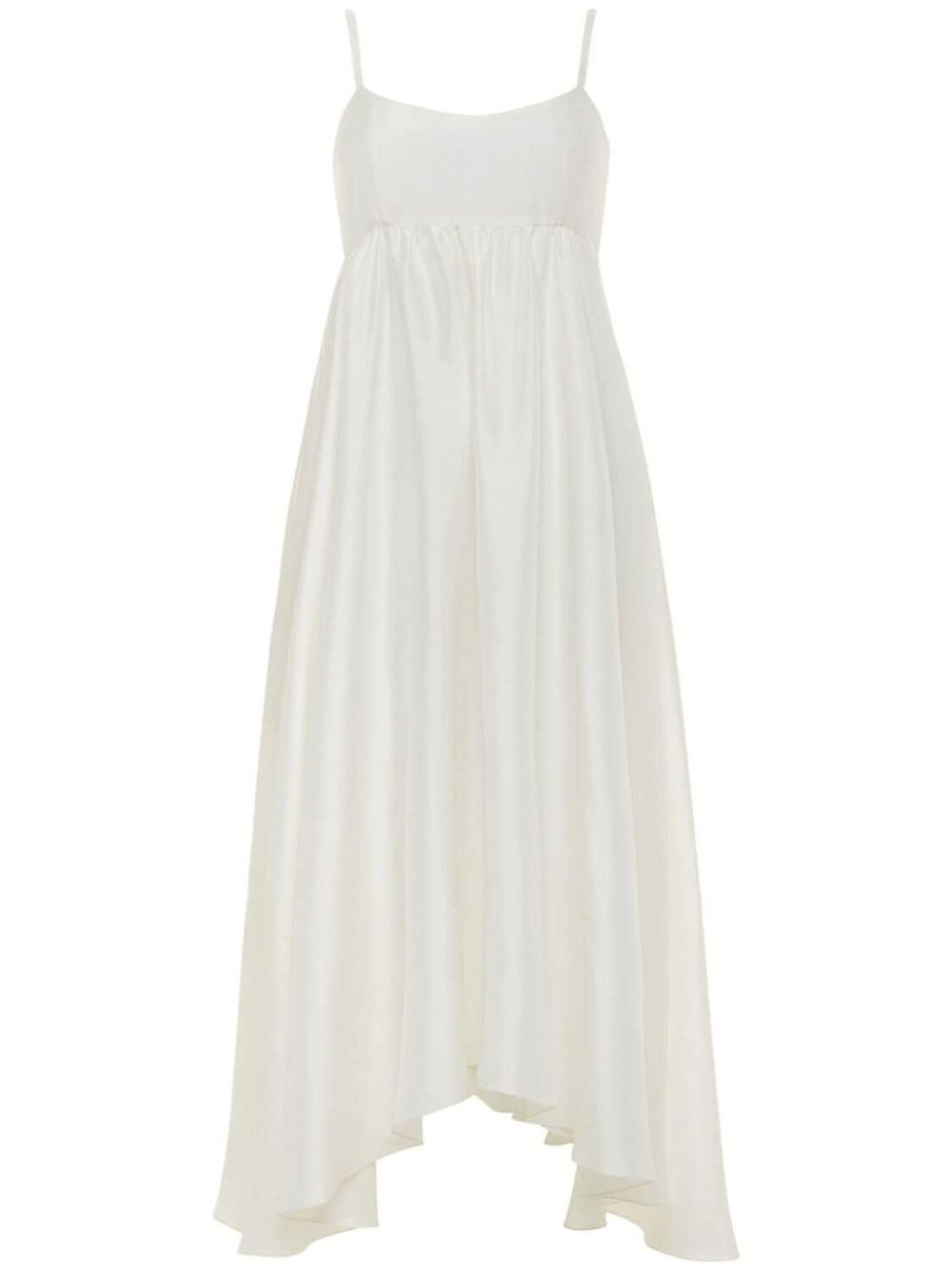 AZEEZA шелковое платье миди Rachel асимметричного кроя, белый
AZEEZA шелковое платье миди Rachel асимметричного кроя, белый