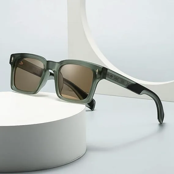 Солнцезащитные очки для мужчин и женщин - защита UV400 - градиентный темно-черный цвет Rivets для занятий спортом на открытом воздухе и вождения QWBSER, 5
Солнцезащитные очки для мужчин и женщин - защита UV400 - градиентный темно-черный цвет Rivets для занятий спортом на открытом воздухе и вождения QWBSER, 5