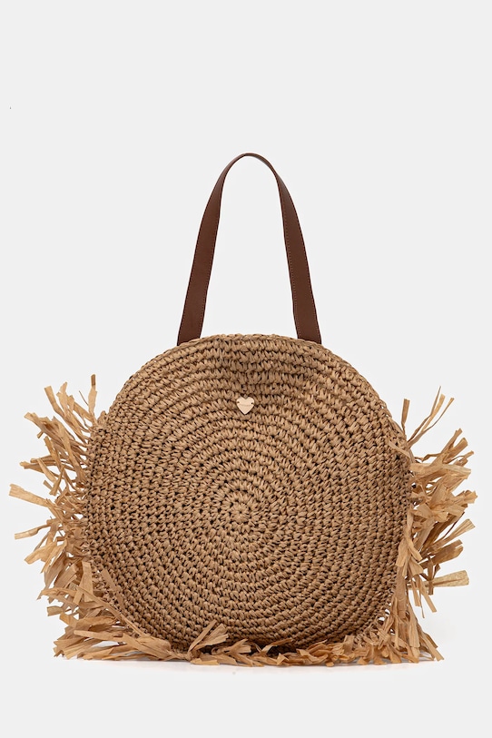 Пляжная сумка Twinset, бежевый
Пляжная сумка Twinset, бежевый