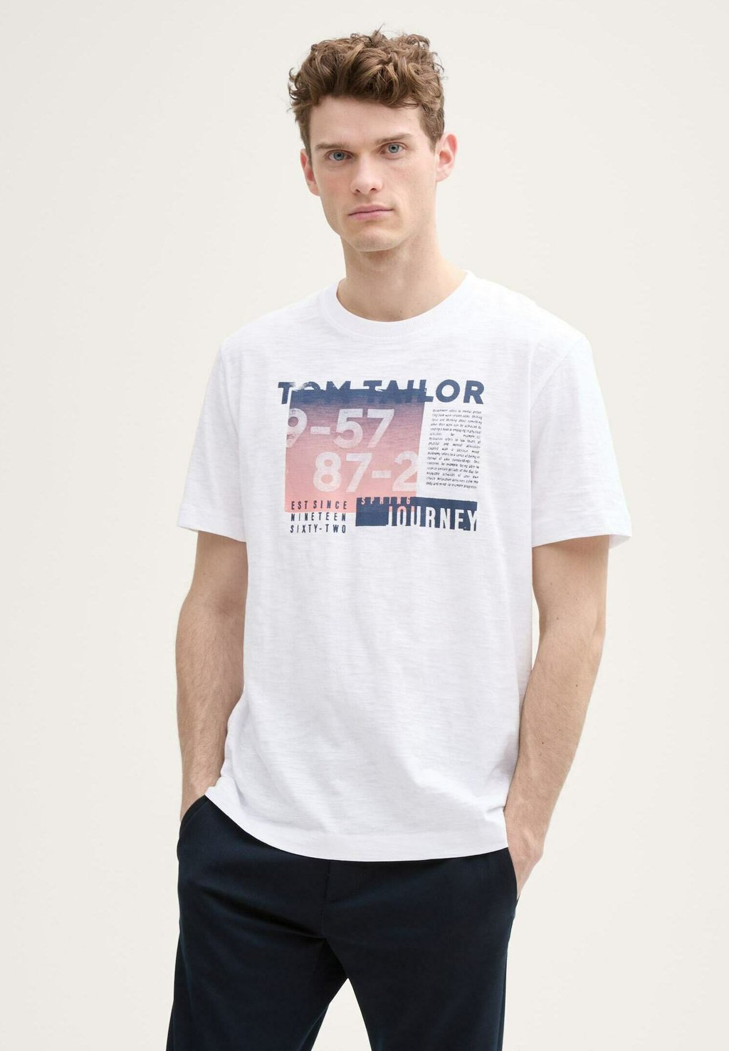 Футболка с принтом TOM TAILOR, белый
Футболка с принтом TOM TAILOR, белый