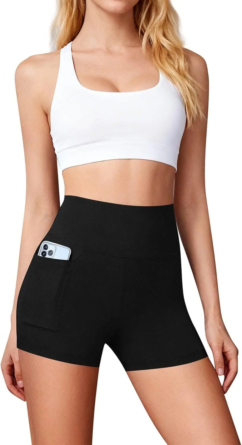 Высокие шорты-леггинсы для женщин с карманами EOPUING
Высокие шорты-леггинсы для женщин с карманами EOPUING