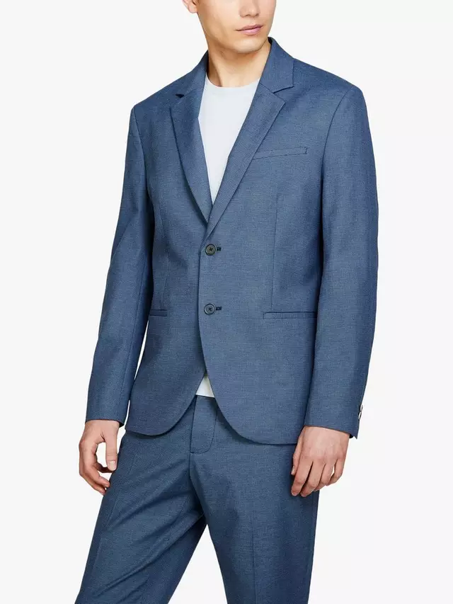 Блейзер SISLEY Formal Slim Comfort Fit, синий
Блейзер SISLEY Formal Slim Comfort Fit, синий