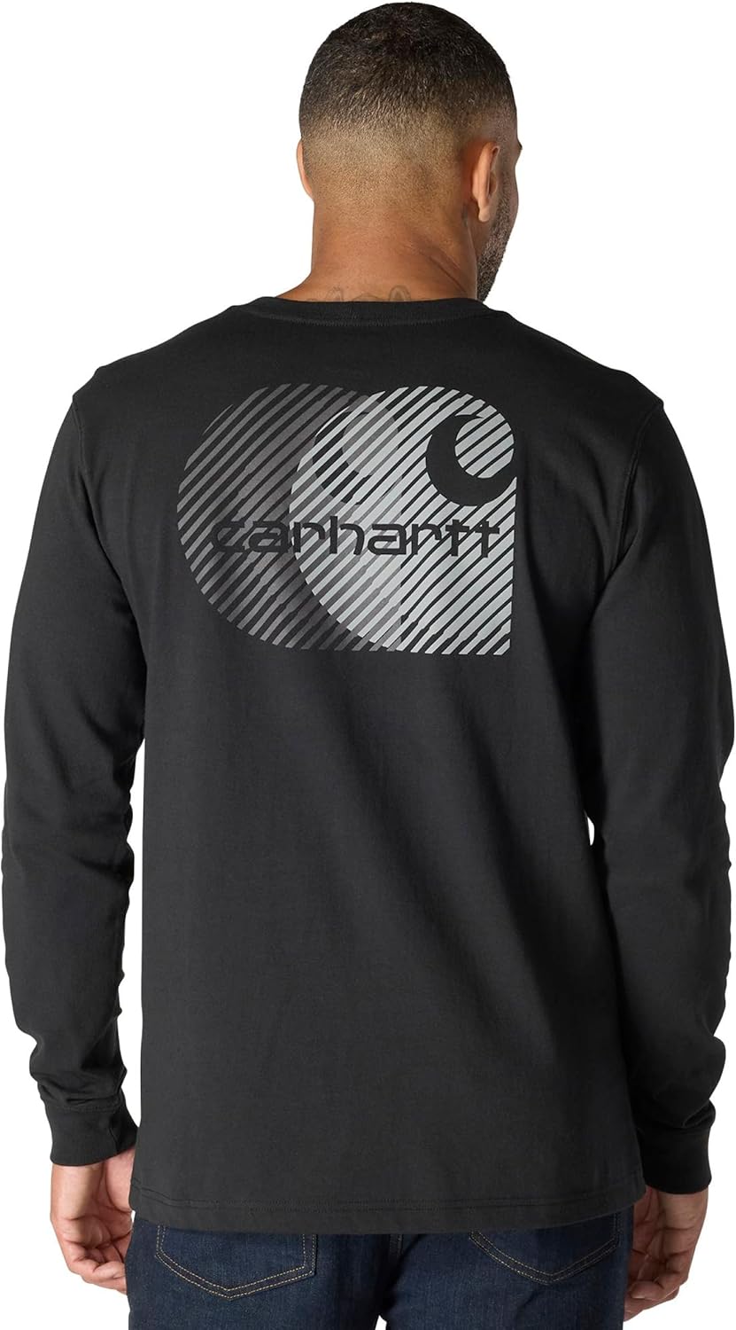 Футболка Carhartt с длинным рукавом и карманом Relaxed Fit Heavyweight C Graphic, Black
Футболка Carhartt с длинным рукавом и карманом Relaxed Fit Heavyweight C Graphic, Black