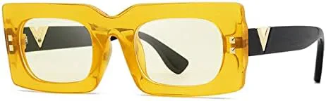 Солнцезащитные очки в стиле ретро 2027 для женщин и мужчин, маленькая оправа, женские солнцезащитные очки для вождения, защита от ультрафиолета UV400 MTZJH, Yellow
Солнцезащитные очки в стиле ретро 2027 для женщин и мужчин, маленькая оправа, женские солнцезащитные очки для вождения, защита от ультрафиолета UV400 MTZJH, Yellow