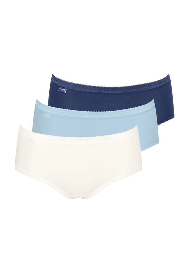 Трусы миди Basic+ 3 шт. в упаковке Sloggi, мультиколор
Трусы миди Basic+ 3 шт. в упаковке Sloggi, мультиколор