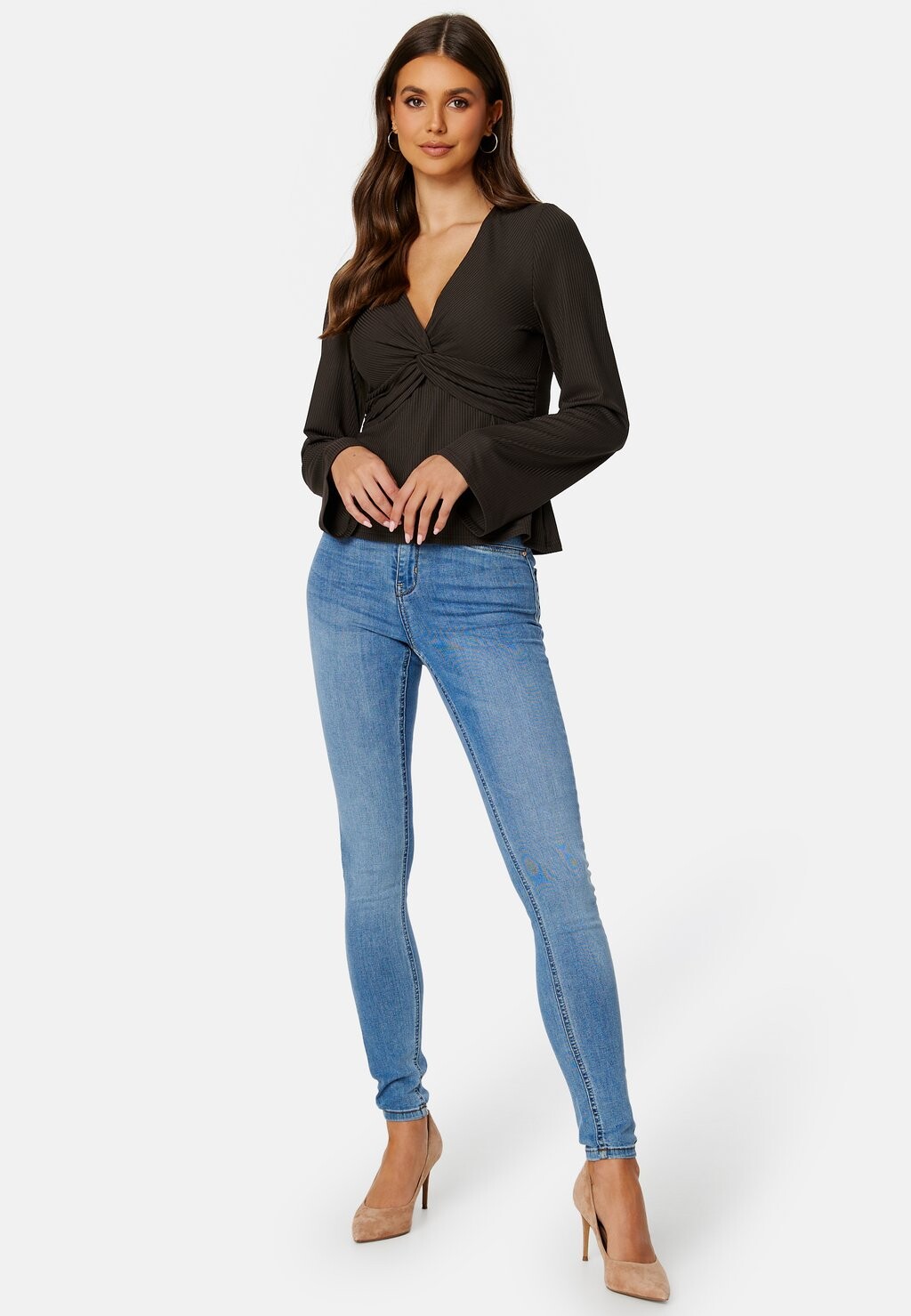 Топ с длинными рукавами KNOT RIB TOP Bubbleroom, коричневый
Топ с длинными рукавами KNOT RIB TOP Bubbleroom, коричневый