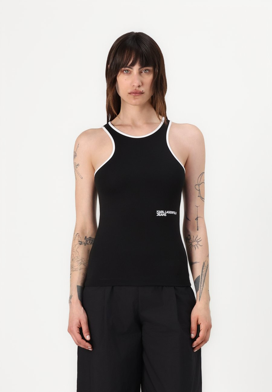 Топ Karl Lagerfeld Jeans MILANO RACER TANK, Black
Топ Karl Lagerfeld Jeans MILANO RACER TANK, Black