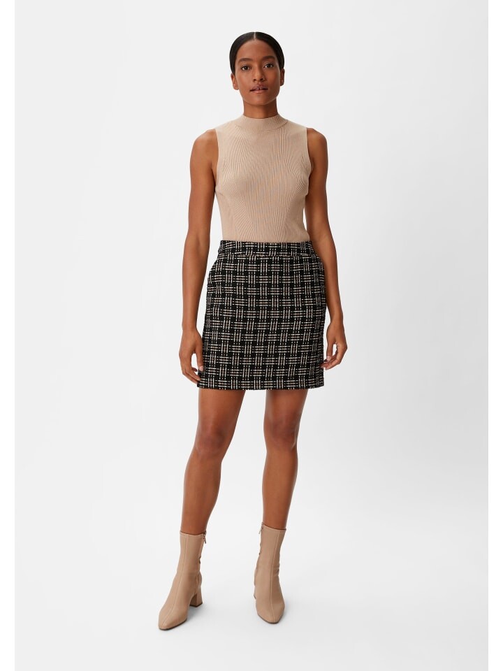 Мини-юбка comma Rock kurz, черный 
Мини-юбка comma Rock kurz, черный