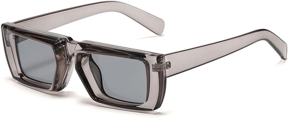 Винтажные прямоугольные солнцезащитные очки для женщин в стиле панк, солнцезащитные очки в маленькой оправе для мужчин, модные очки UV400, стильные очки generic, Gray-gray
Винтажные прямоугольные солнцезащитные очки для женщин в стиле панк, солнцезащитные очки в маленькой оправе для мужчин, модные очки UV400, стильные очки generic, Gray-gray