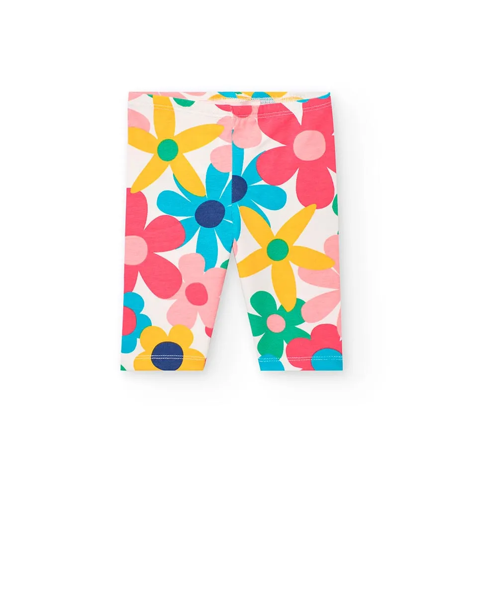 Леггинсы для девочек из хлопка с цветочным принтом Boboli, мультиколор
Леггинсы для девочек из хлопка с цветочным принтом Boboli, мультиколор