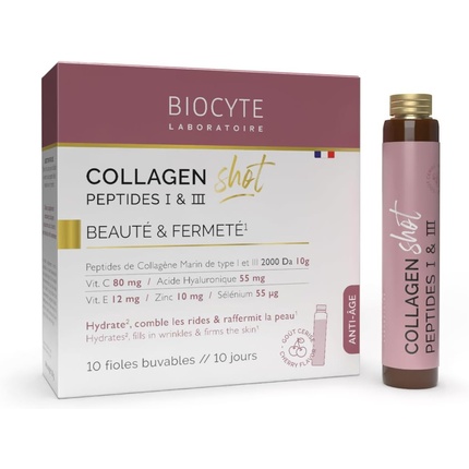 Collagen Shot — увлажняет, заполняет морщины, укрепляет кожу Biocyte
Collagen Shot — увлажняет, заполняет морщины, укрепляет кожу Biocyte
