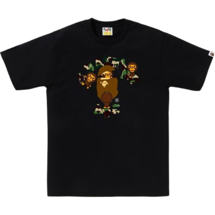 Футболка Bape Fire Camo College Milo A BATHING APE, черный
Футболка Bape Fire Camo College Milo A BATHING APE, черный