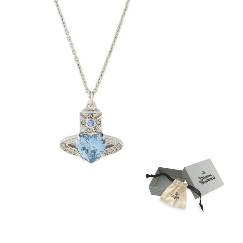 Vivienne Westwood Кулон с камнями для женщин, синий
Vivienne Westwood Кулон с камнями для женщин, синий
