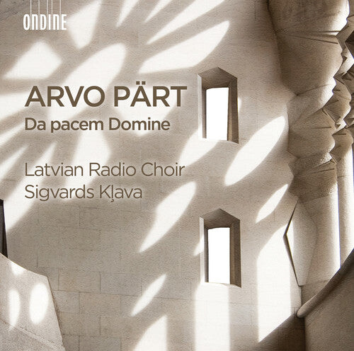 CD диск Part / Latvian Radio Choir: Arvo Part: Da pacem Domine
CD диск Part / Latvian Radio Choir: Arvo Part: Da pacem Domine