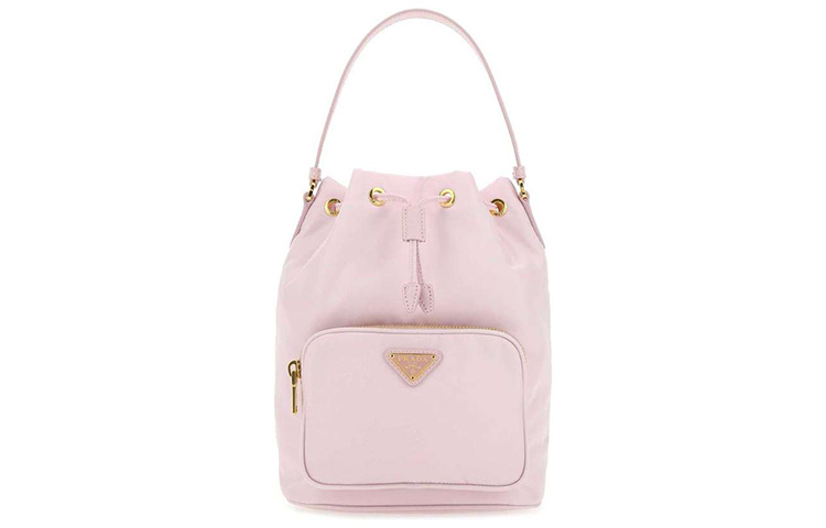 Нейлоновая тканевая ведерка женская розовая PRADA
Нейлоновая тканевая ведерка женская розовая PRADA