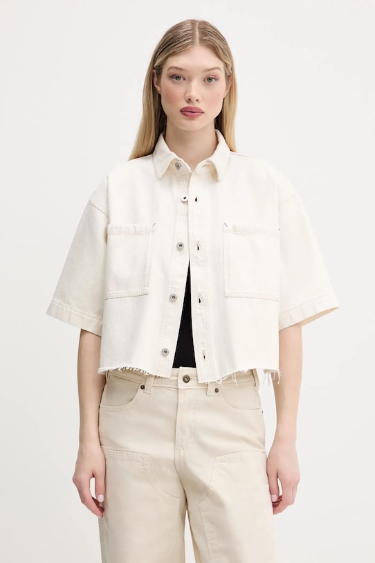 Джинсовая рубашка Hugo Blue, бежевый
Джинсовая рубашка Hugo Blue, бежевый