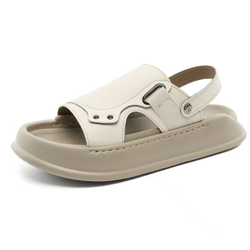 ZUOSAISI Пляжные сандалии мужские черные экрю, цвет Ecru
ZUOSAISI Пляжные сандалии мужские черные экрю, цвет Ecru