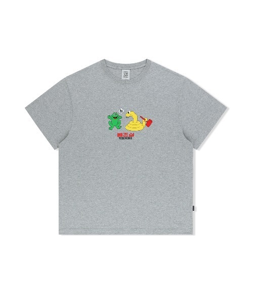 Футболка с принтом «Осторожно, змеи!» YESEYESEE, серый
Футболка с принтом «Осторожно, змеи!» YESEYESEE, серый