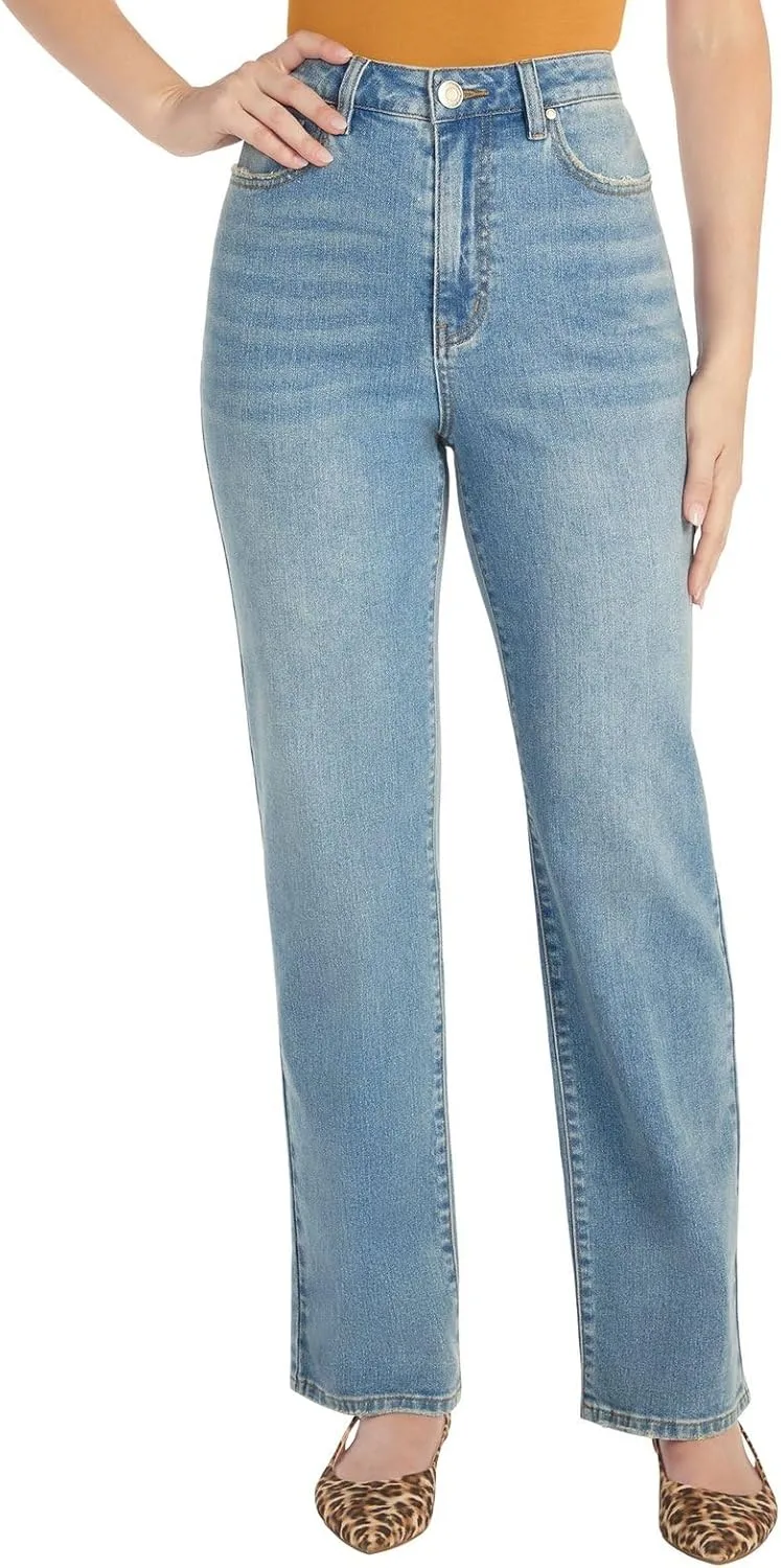 Masseys Lived-in High Rise Straight Leg Jean
Masseys Lived-in High Rise Straight Leg Jean