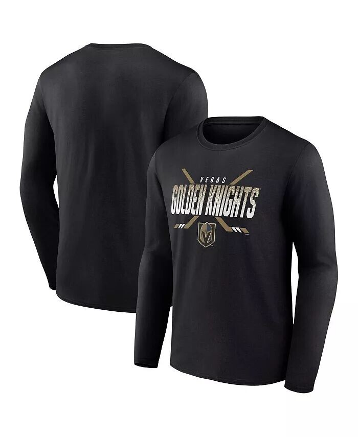 Мужская черная футболка Vegas Golden Knights Covert с длинным рукавом Fanatics, черный
Мужская черная футболка Vegas Golden Knights Covert с длинным рукавом Fanatics, черный
