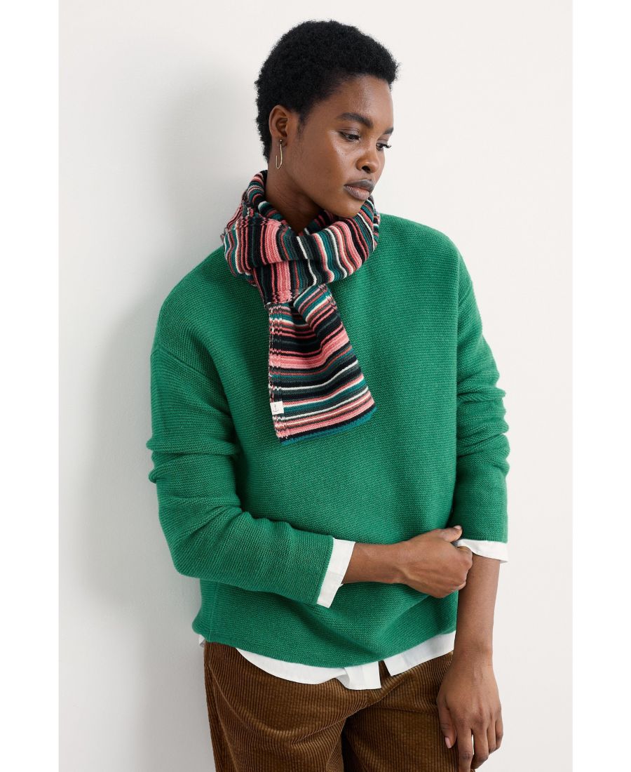 Женский свитер с длинными рукавами и фруктовым принтом Seasalt Cornwall, Glade
Женский свитер с длинными рукавами и фруктовым принтом Seasalt Cornwall, Glade