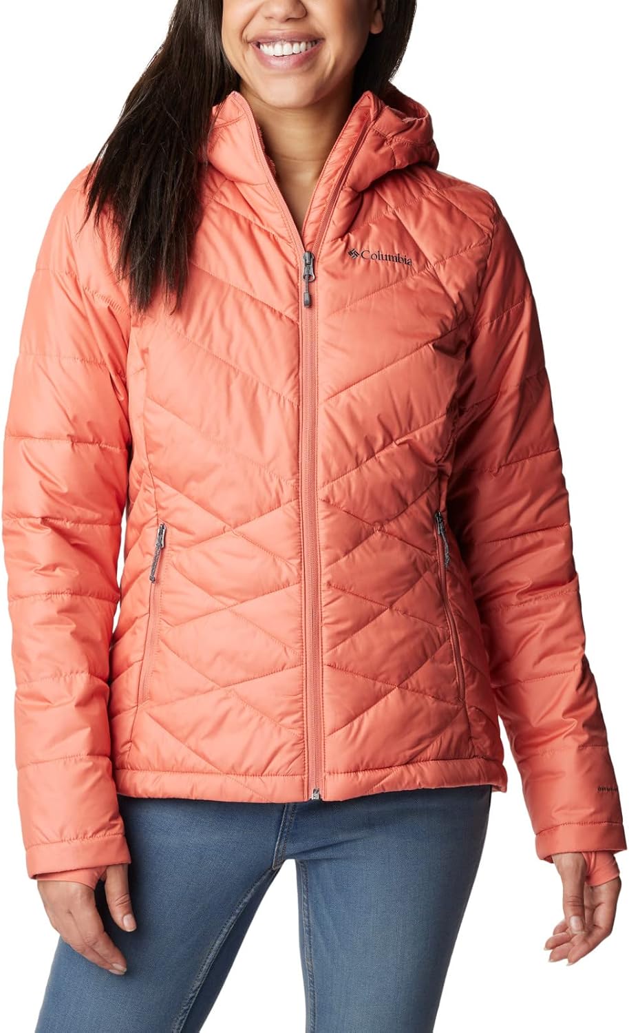 Куртка женская Columbia Heavenly с капюшоном, Faded Peach
Куртка женская Columbia Heavenly с капюшоном, Faded Peach