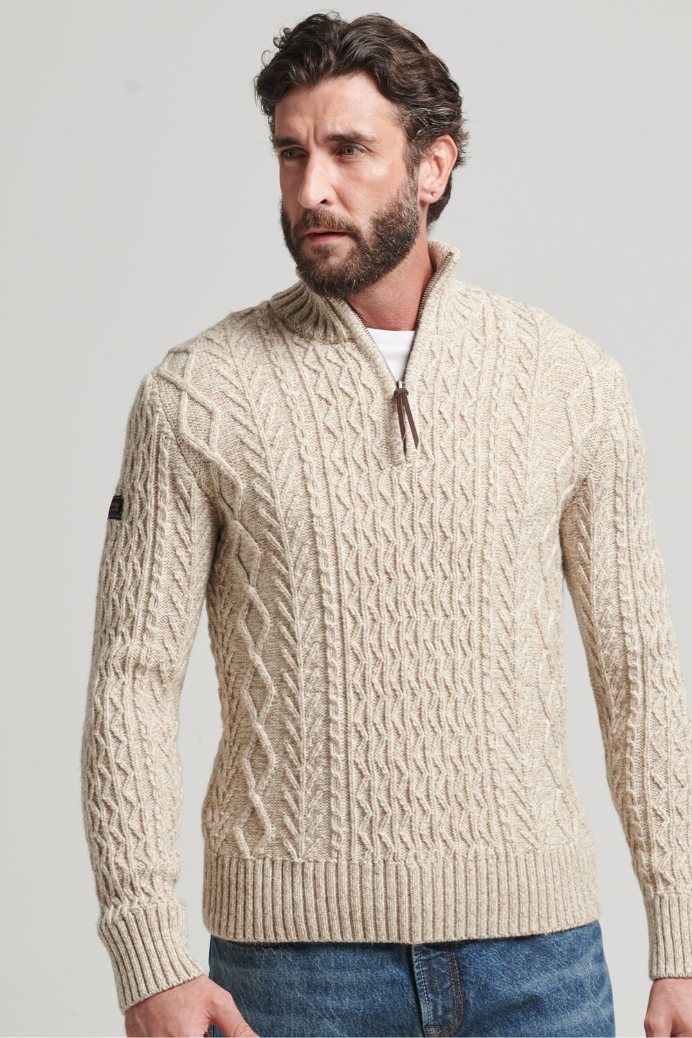 Свитер Джейкоба Хенли Superdry
Свитер Джейкоба Хенли Superdry