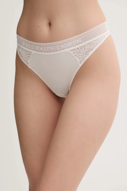 Стринги Polo Ralph Lauren, бежевый
Стринги Polo Ralph Lauren, бежевый