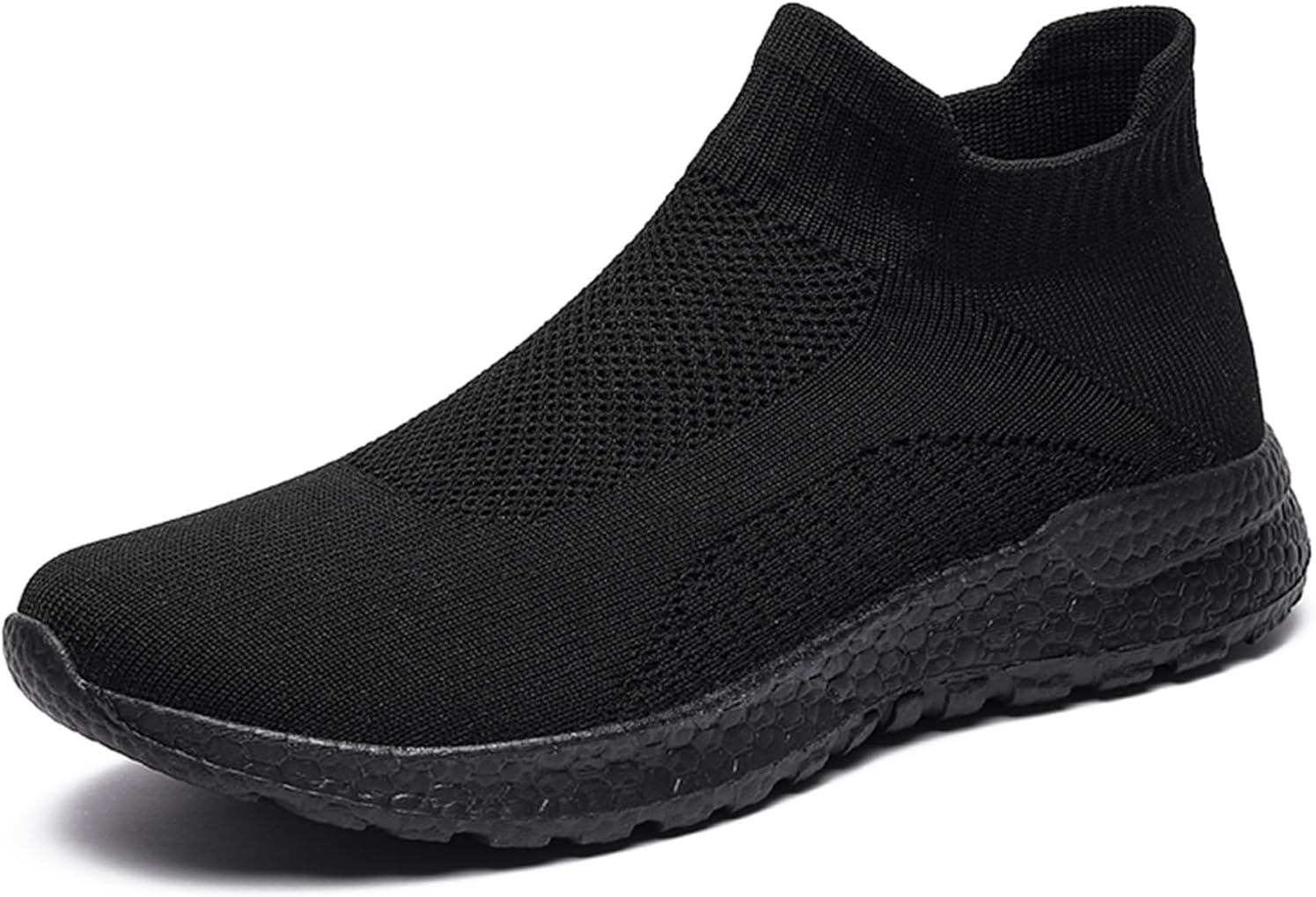 Мужские кроссовки слипоны для бега и ходьбы, дышащие сетчатые кроссовки, высокоэластичные вязаные летние спортивные ботинки Generic, черный
Мужские кроссовки слипоны для бега и ходьбы, дышащие сетчатые кроссовки, высокоэластичные вязаные летние спортивные ботинки Generic, черный