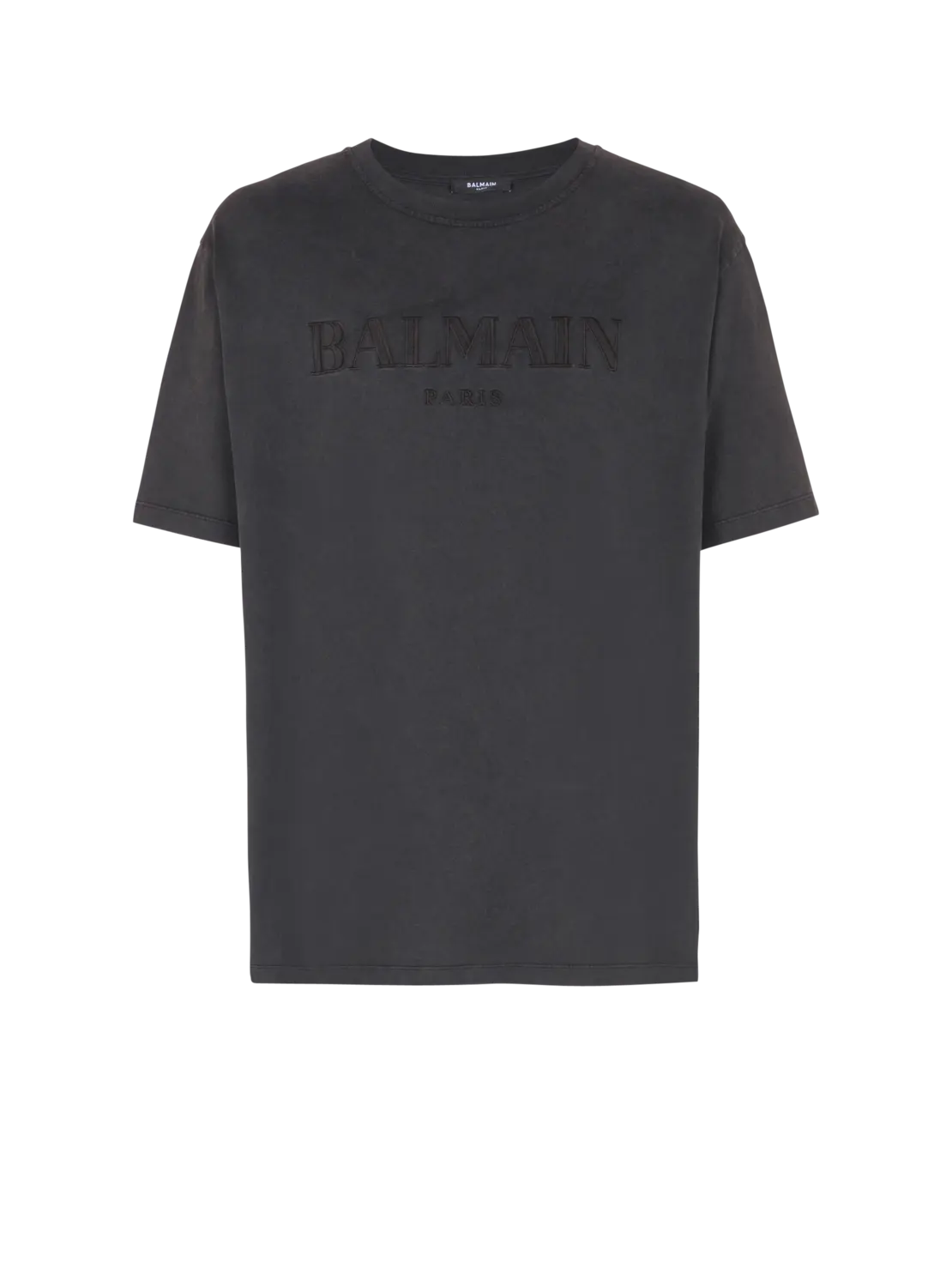 Винтажная футболка Balmain с вышивкой, серый
Винтажная футболка Balmain с вышивкой, серый