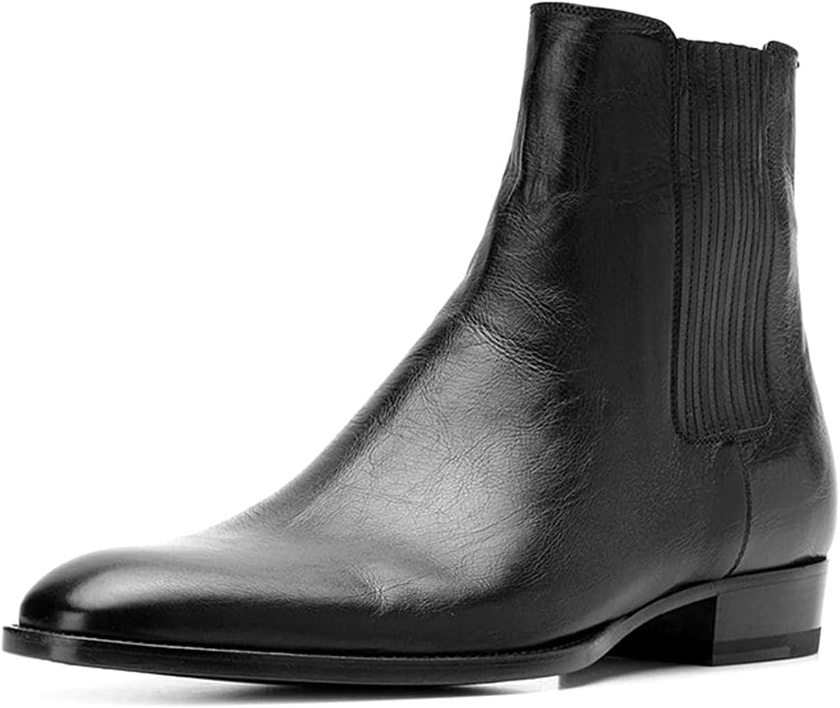 Мужские ботинки Santimon из натуральной кожи Chelsea - ботинки на каждый день и для официальных мероприятий с эластичными вставками, классический носок миндальной формы для делового стиля и вечеринок, свадеб и выпускных, черный
Мужские ботинки Santimon из натуральной кожи Chelsea - ботинки на каждый день и для официальных мероприятий с эластичными вставками, классический носок миндальной формы для делового стиля и вечеринок, свадеб и выпускных, черный