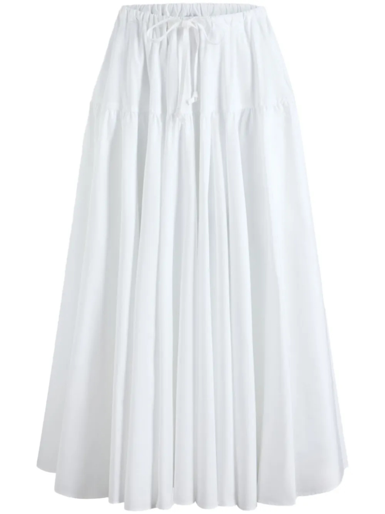 Patou юбка макси из органического хлопка, белый
Patou юбка макси из органического хлопка, белый