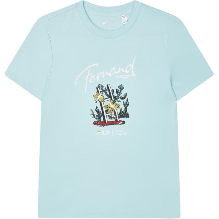 Футболка женская небесно-голубая FILA
Футболка женская небесно-голубая FILA