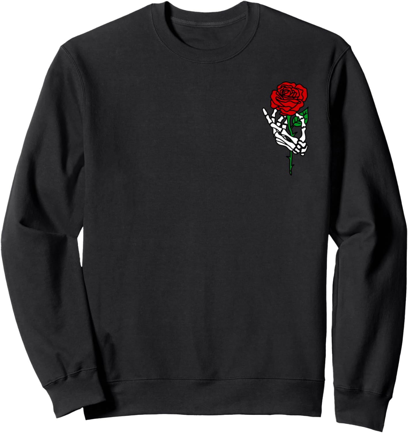 Толстовка с изображением скелета и розы в стиле татуировки Memento Mori Shirt Store, черный
Толстовка с изображением скелета и розы в стиле татуировки Memento Mori Shirt Store, черный