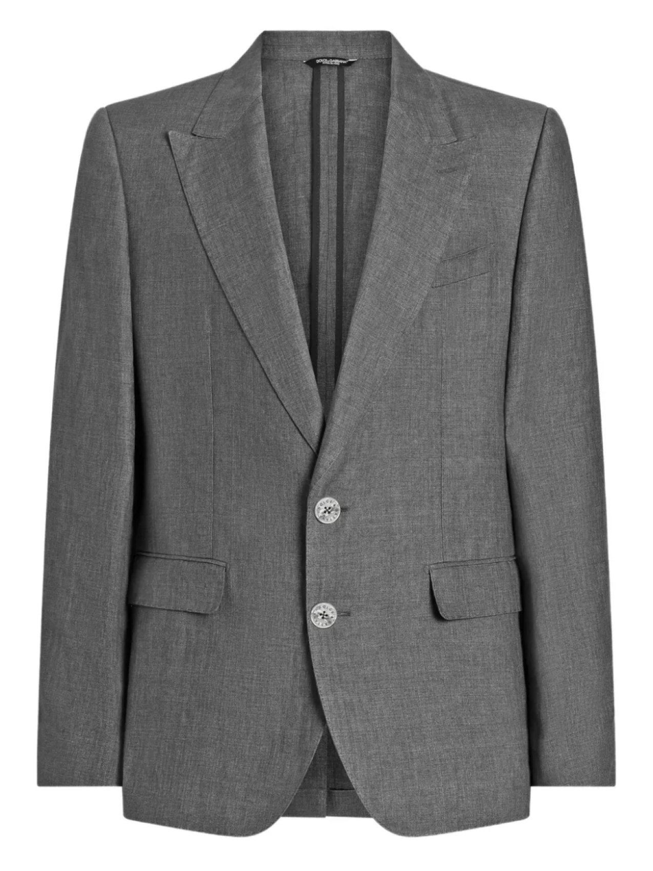 Dolce & Gabbana однобортный пиджак, серый
Dolce & Gabbana однобортный пиджак, серый