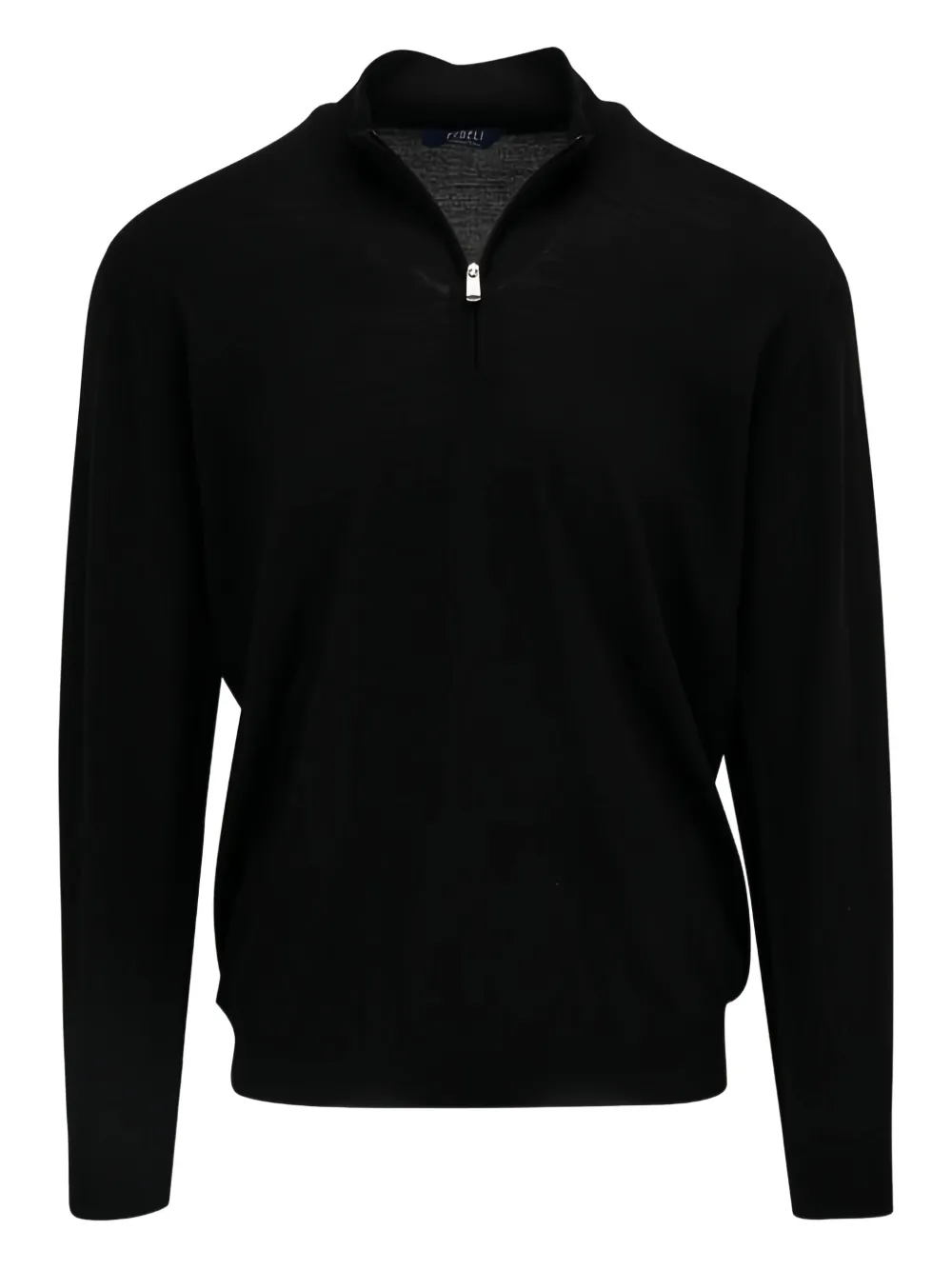 Шерстяной свитер с полумолнией Fedeli, черный
Шерстяной свитер с полумолнией Fedeli, черный