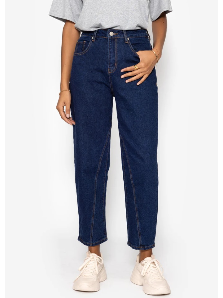 Джинсы SASSYCLASSY, темно-синий 
Джинсы SASSYCLASSY, темно-синий