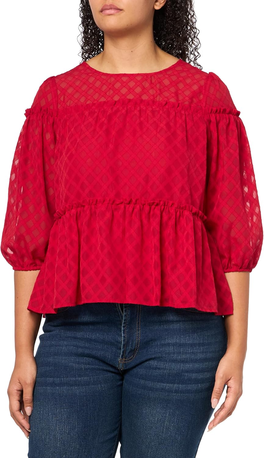 Женский спортивный топ Tommy Hilfiger с V-образным вырезом и короткими рукавами, оборками и поп-оверами, Chili Pepper
Женский спортивный топ Tommy Hilfiger с V-образным вырезом и короткими рукавами, оборками и поп-оверами, Chili Pepper