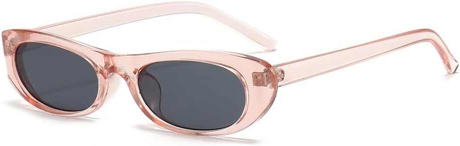 Модные солнцезащитные очки «кошачий глаз» черного цвета для женщин, узкая прямоугольная оправа, маленькие очки для мужчин и женщин с защитой от УФ-излучения UV400 TKKTLLT, Clear Pink Black
Модные солнцезащитные очки «кошачий глаз» черного цвета для женщин, узкая прямоугольная оправа, маленькие очки для мужчин и женщин с защитой от УФ-излучения UV400 TKKTLLT, Clear Pink Black