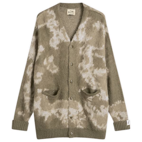 Размытый жаккардовый кардиган Manastash, серый
Размытый жаккардовый кардиган Manastash, серый